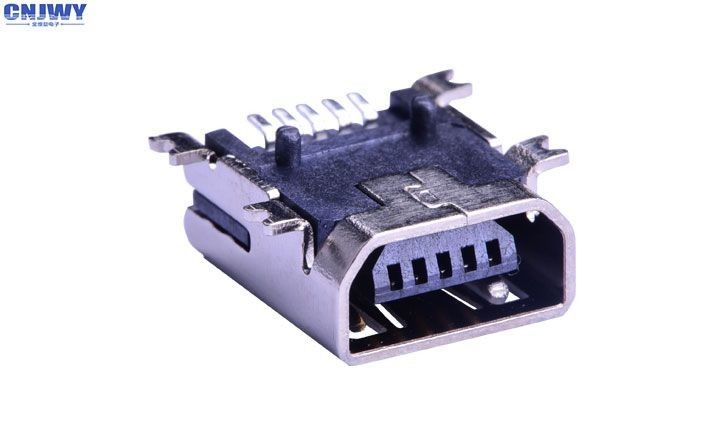 Złącza wejściowe wyjściowe siedziby macierzystej SMT Micro USB 5 PIN Do telefonu komórkowego Typ gniazda