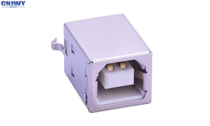Biały rdzeń Mini USB Female Connector, 1,0A Nominated Current Mini USB Connector
