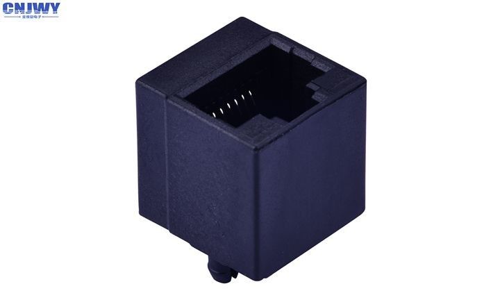 8P8C Rj45 łącznik sieciowy Odporność kontaktowa 30 M Omega Max High Grade