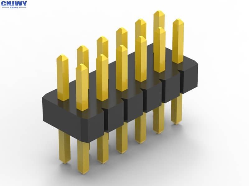 Wytrzymały 20 pinów łącznik nagłówkowy, 1 mm łącznik pasmowy Wysokość plastikowa 1,5 mm