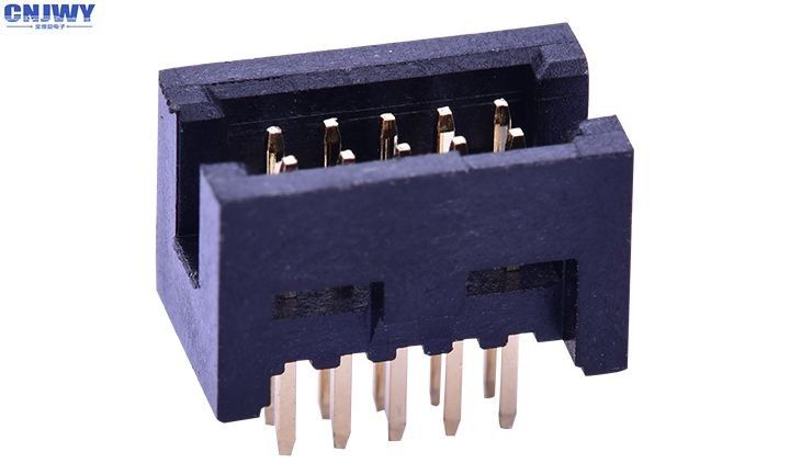 Podwójny wiersz 10 Pin Header Connector, Male Pin Pcb Wire To Board Connectors