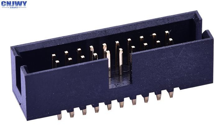 Powierzchniowy podłączacz nagłówka pudełka 1,27 mm 20 szpilki Fosfor brązowy materiał kontaktowy
