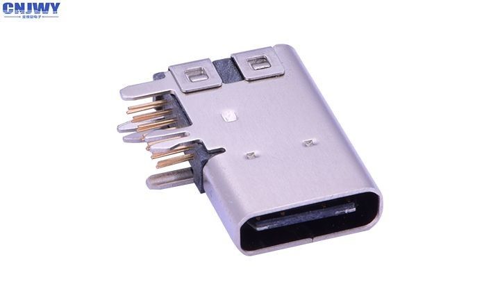 3.1 Model C Podłącznik Micro USB o podstawie 90 stopni 14 Kontakty Stop miedziany