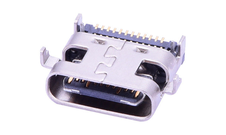 USB 3.1 Kobiety Złącza wejściowe wyjściowe siedzenia 24 Pozycja kontaktowa Płytka zlewowa Typ