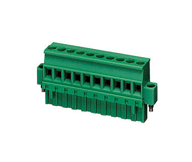 Prężnica PCB 1,3 mm Złącze końcowe śrubowe CPT 5,08 mm Głowa 1 * 16P Ciało miedziane