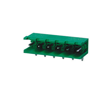 5.08mm Centrum Terminal Space Strip Connector 1*08P PA66 SN Plated DIP/RA 300V 18A