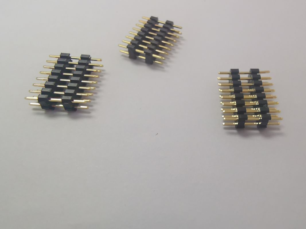 12 Pin Dual Row Male Pin Header Connector 1.0mm Pitch Length Personalizacja