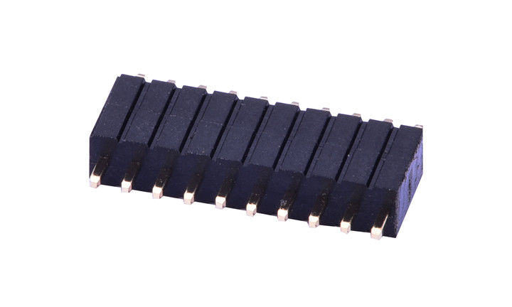 30 Pin 40 Pin Kobieta nagłówek PCB 500V 1.0AMP 1.00mm Pitch Fosfor Kontakt brązowy