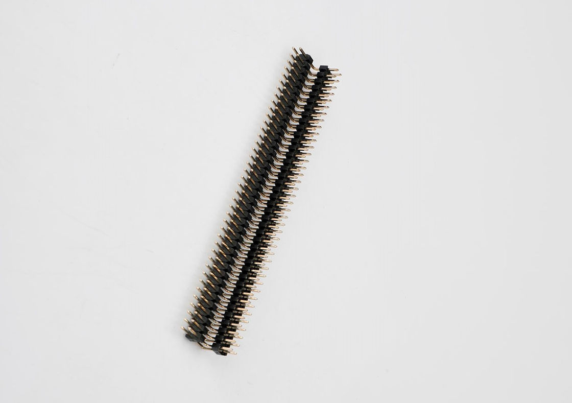 Złote połączenie głowicy szpilki męskiej PH2.54mm L44 2X11P DIP 180 stopni