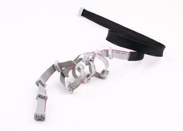 FCC 16 szpilów Flat Ribbon Cable Assembly z 2,54 mm IDC Socket RoHs