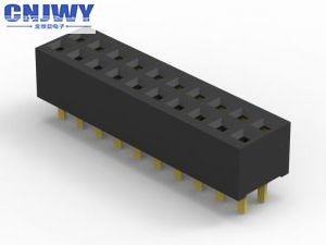 1.00 Mm 8 Pin Kobieta głowica, Kobieta głowica PCB Wytrzymać napięcie 500 V