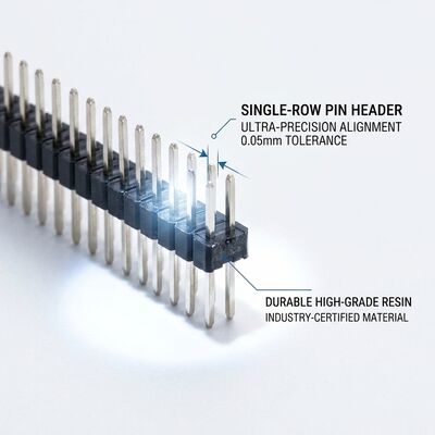 Powierzchnia montaż pojedynczy rząd męski Pin Header Connector 2.54mm Pitch SMT PCB Board Mount